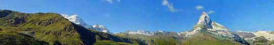 Switzerland.View of Matterhorn.''Le Cervin'' © Switzerland Tourism