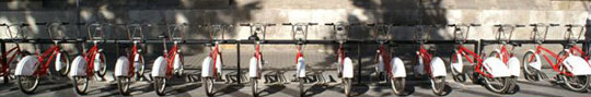 Barcelona. Bicing © Guillermo Font