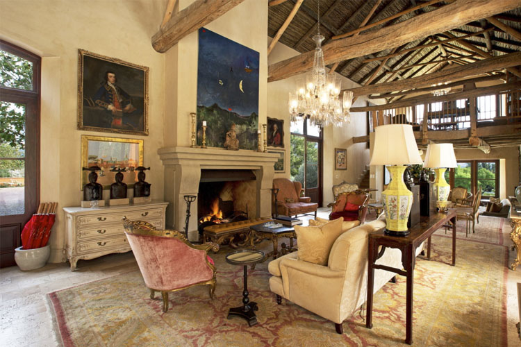 Lounge - La Residence Franschhoek - Franschhoek