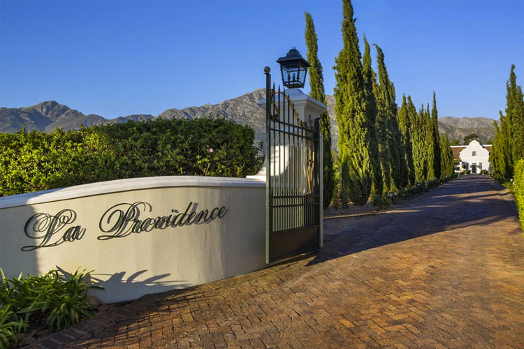 Entrance - La Providence Guest House - Franschhoek
