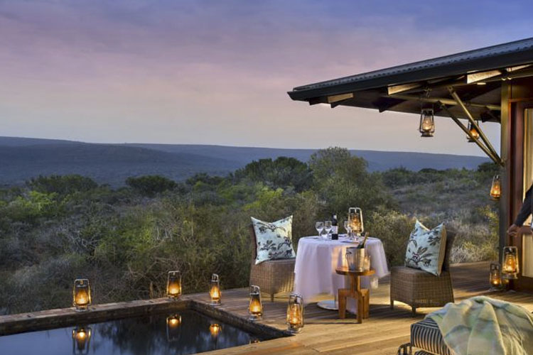 Terrace - Kwandwe Private Game Reserve - Grahamstown