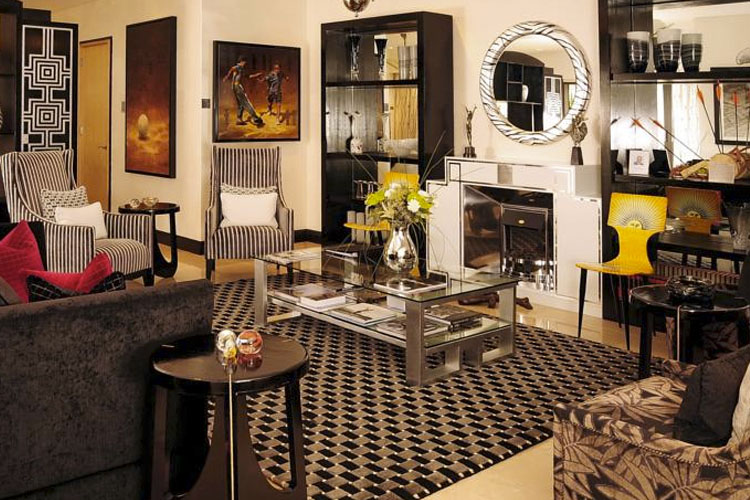 Living Room - No 5 Boutique Art Hotel - Port Elizabeth