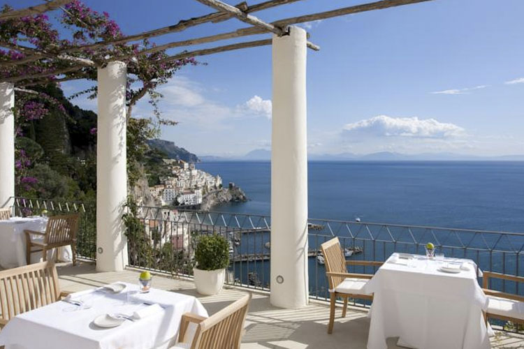 Exterior Dining Room - Grand Hotel Convento di Amalfi - Côte amalfitaine
