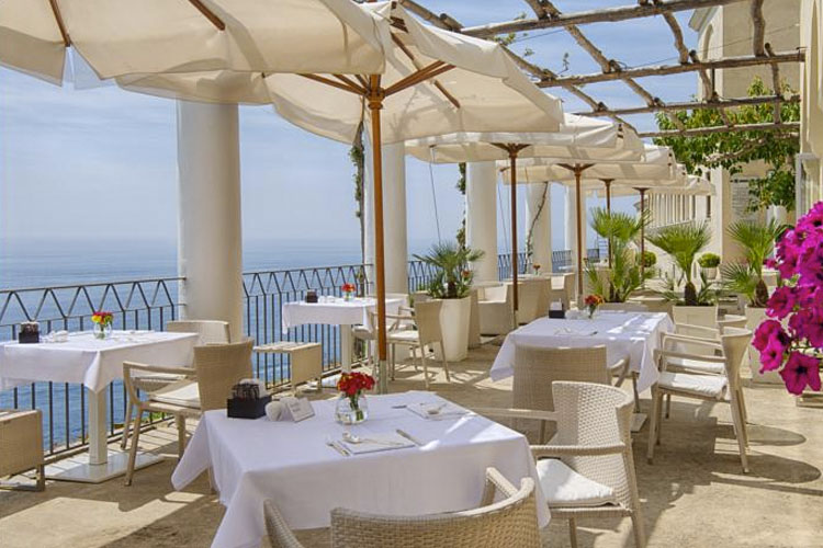 Exterior Dining Room - Grand Hotel Convento di Amalfi - Côte amalfitaine