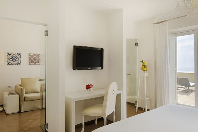 Junior Suite with Terrace - Grand Hotel Convento di Amalfi - Côte amalfitaine