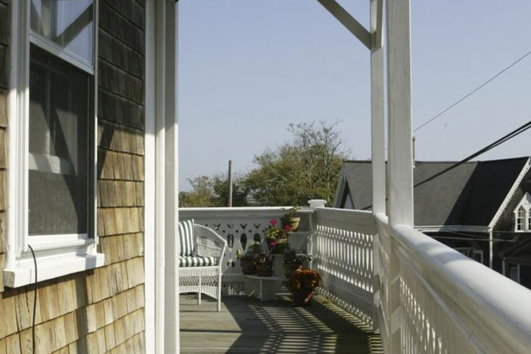 Terrace - Veranda House - Nantucket