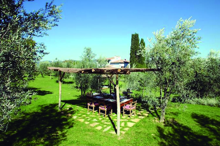 Exterior Dining Room - Villa Bordoni - Greve in Chianti