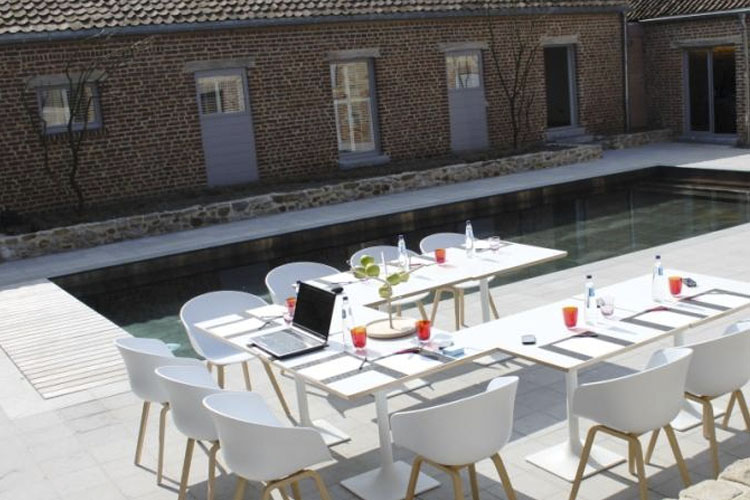 Exterior Dining Room - Ne5t Hotel & Spa - Namur