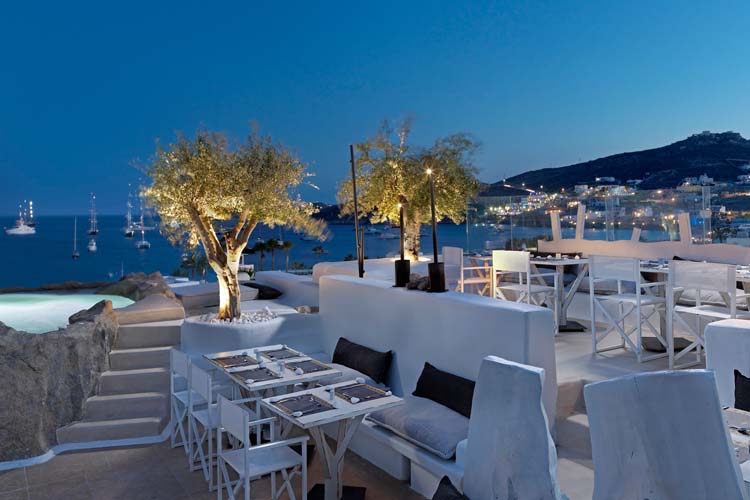 Terrace - Kensho Boutique Hotel and Suites - Mykonos