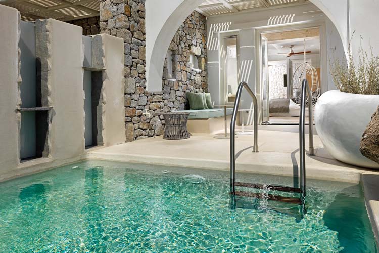 Deluxe Room with plunge pool - Kensho Boutique Hotel and Suites - Mykonos