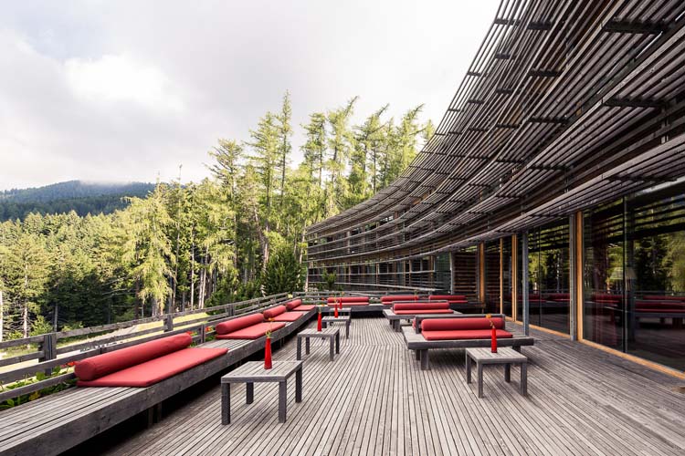 Terrace - Vigilius Mountain Resort - Lana