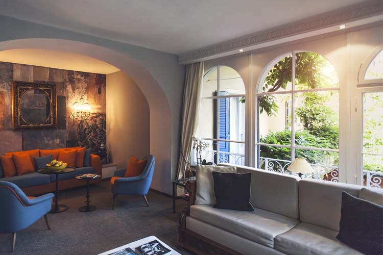 Living room - Art-Hotel-Riposo - Ascona