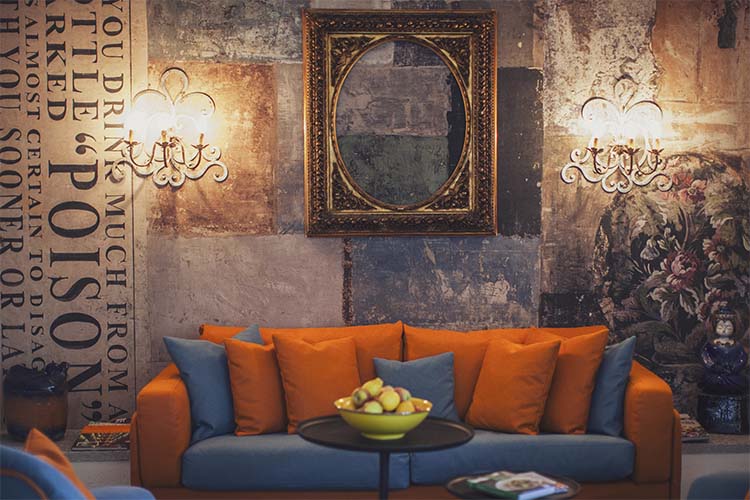 Living room - Art-Hotel-Riposo - Ascona