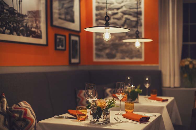 Restaurant - Art-Hotel-Riposo - Ascona