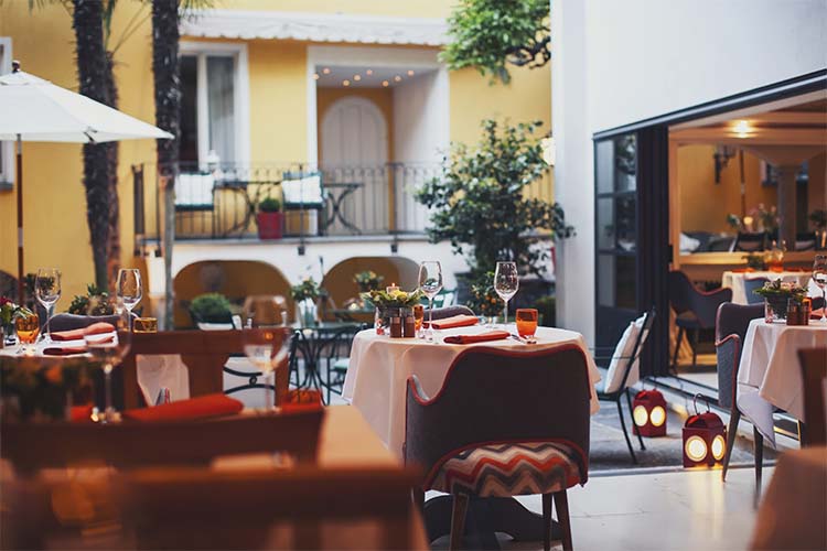 Restaurant - Art-Hotel-Riposo - Ascona