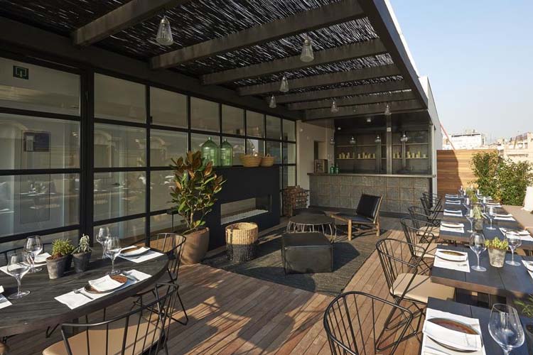 Rooftop Terrace - Hotel The Serras - Barcelona