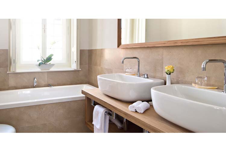 Suite Deluxe Bathroom - G'Schloessl Murtal - Grosslobming