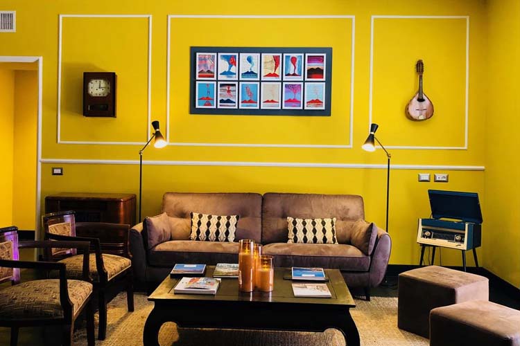 Living Room - Caruso Place Boutique - Nápoles