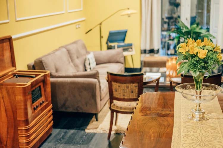 Living Room - Caruso Place Boutique - Nápoles