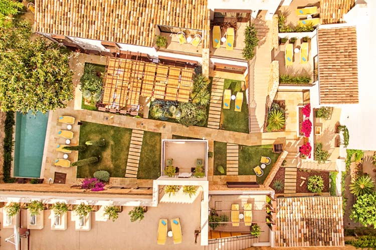 Aerial View - Sa Creu Nova - Campos