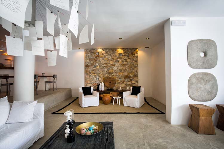 Living Room - Blue Sand Boutique Hotel & Suites - GRIECHENLAND