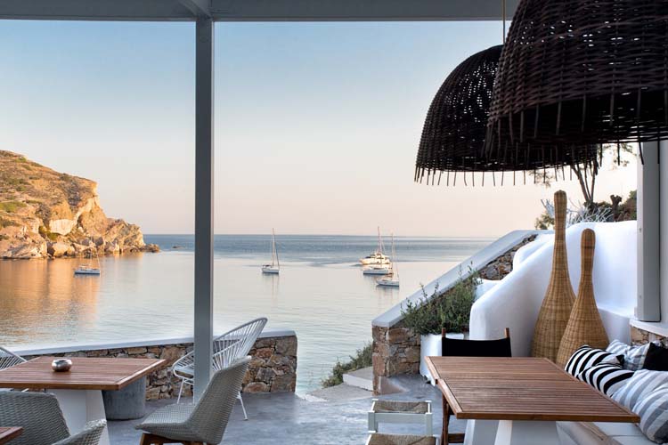 Terrace - Blue Sand Boutique Hotel & Suites - GRIECHENLAND