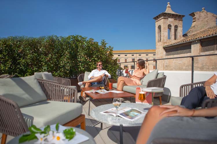 Rooftop Terrace - Boutique Hotel Sant Jaume - Palma