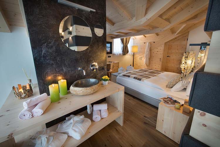 Suite Romantica - Hotel Roberta Alpine - Livigno 