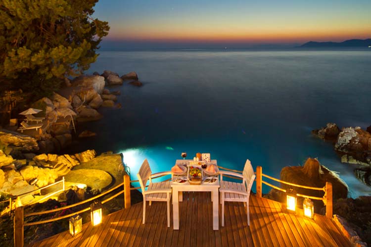 Terrace - Perdue Hotel - Uzunyurt Koyu Faralya