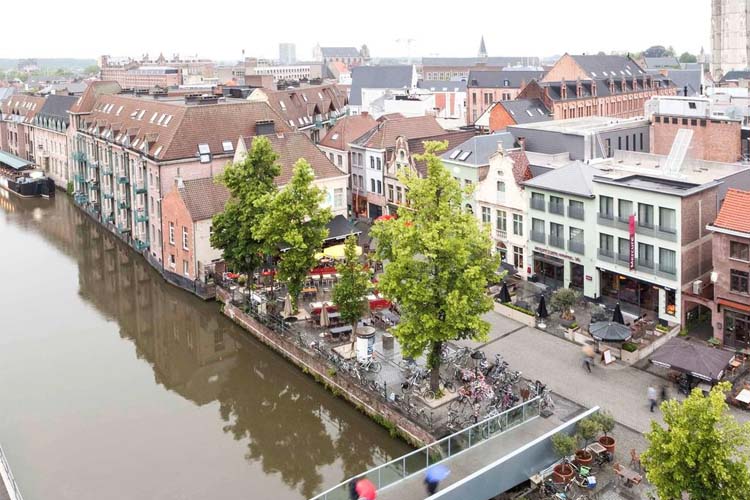Aerial View - Hotel Mercure Mechelen Vé - BELGIUM