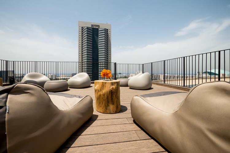 Rooftop Terrace - La Cappella Haifa - Haifa