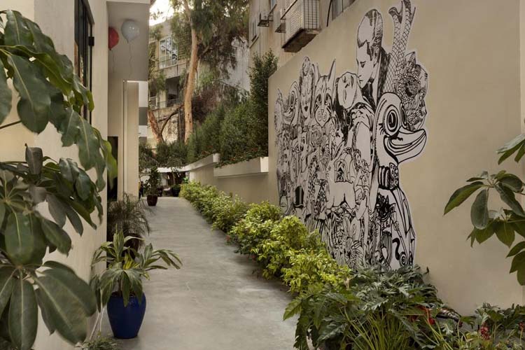 Entrance - Cucu Hotel - Tel Aviv