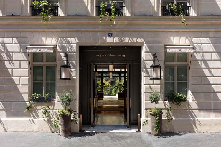 Facade - Les Jardins du Faubourg Paris - Paris