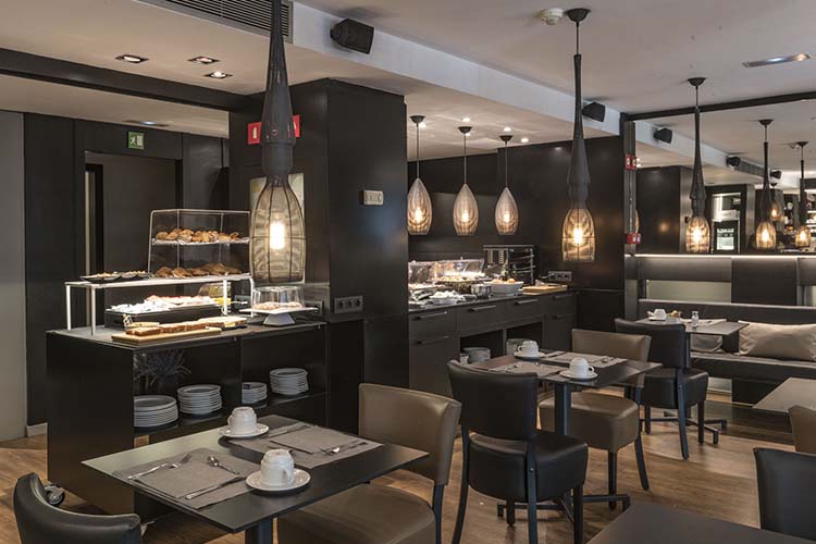 Dining room - Hotel Actual - Barcelone