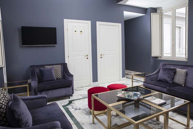 Living Room - Boutique Hotel Metro 900 - Naples