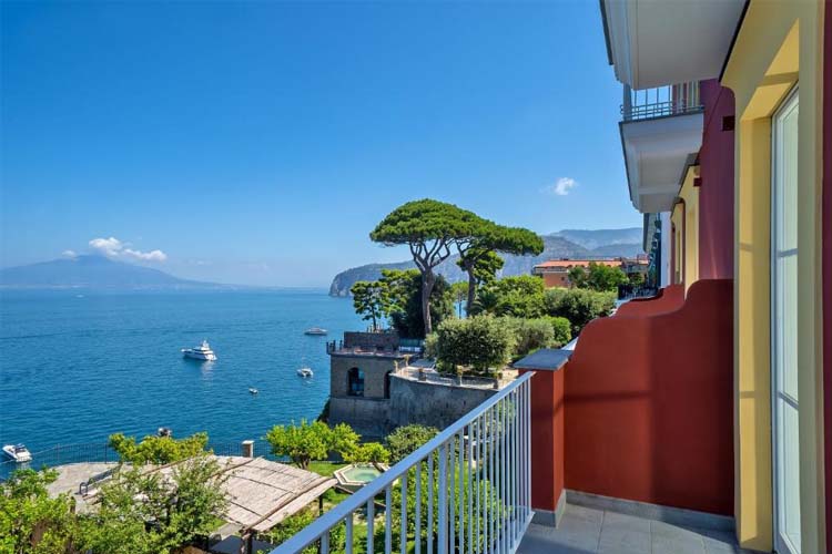 Deluxe Room with Sea View - Hotel Lorelei Londres - Costa de Sorrento