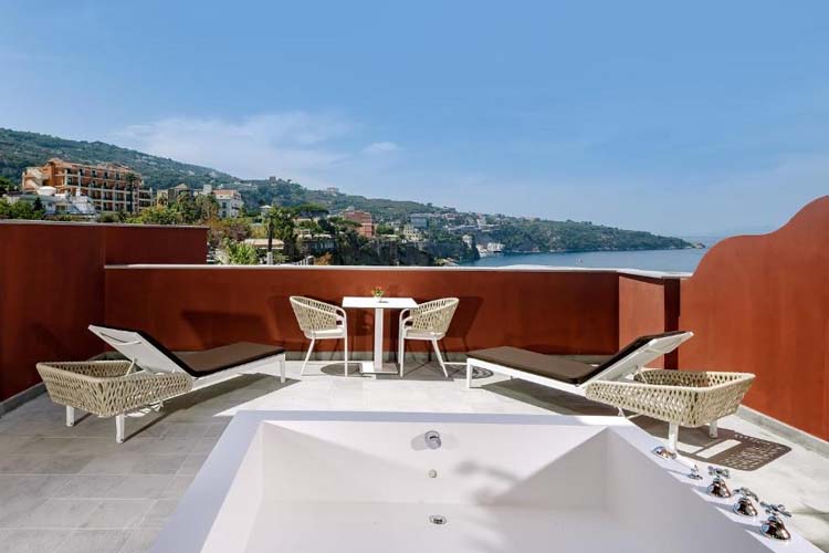 Deluxe Room with Spa Bath - Hotel Lorelei Londres - Costa de Sorrento