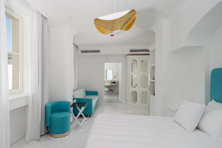 Deluxe Junior Suite with Sea View - Hotel Lorelei Londres - Costa de Sorrento