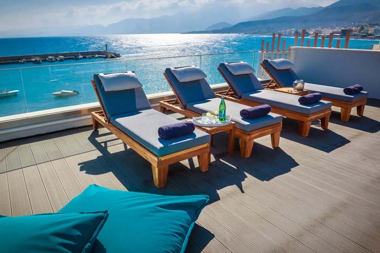 The Roof Garden - Cosmopolis Crete Suites - Hersonissos