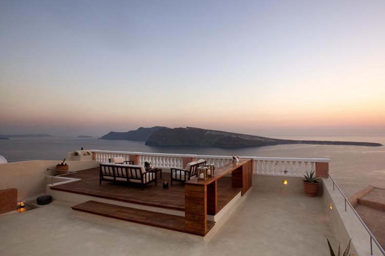 Terrace - Oia Mansion - Oia