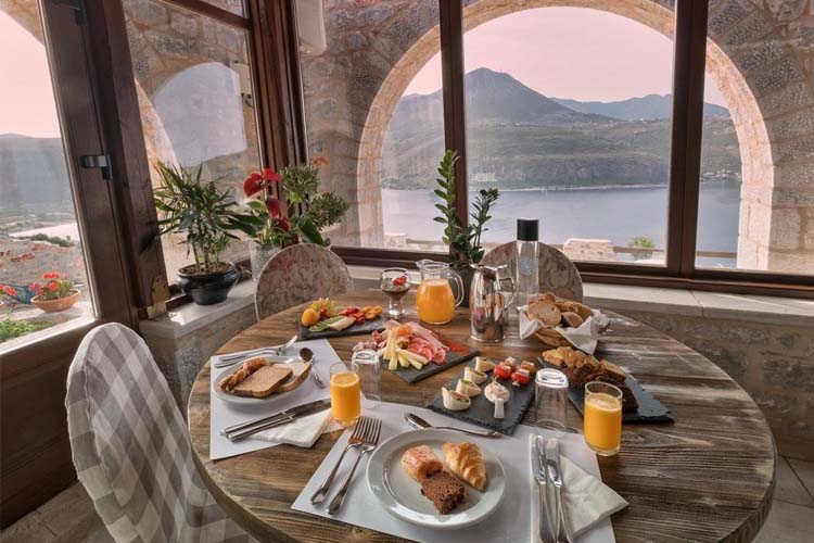 Dining Room - Petra & Fos Boutique Hotel & Spa - Itylo