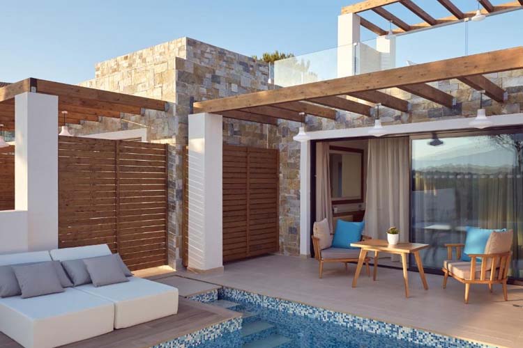 Private Pool Suite - Golden Sun Resort & Spa - Kalamaki