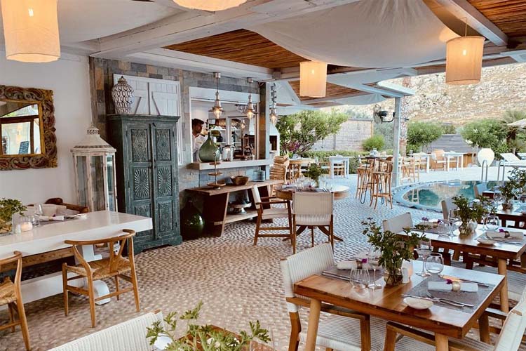 Dining Room - Caesars Gardens Hotel & Spa - Lindos