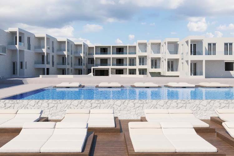 General View - Kantouni Beach Boutique Hotel - Panormos