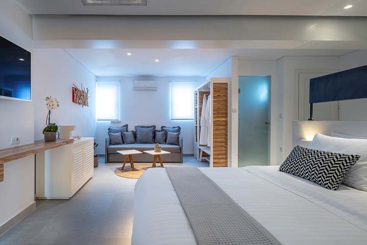 Junior Suite - Kantouni Beach Boutique Hotel - Panormos