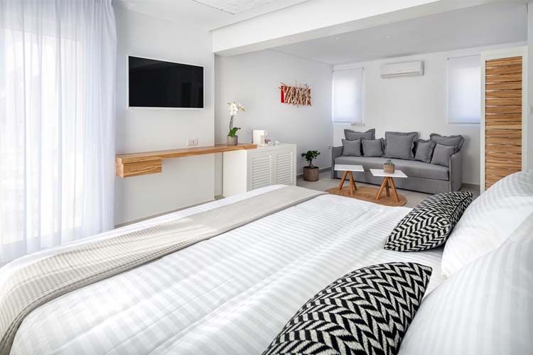 Junior Suite - Kantouni Beach Boutique Hotel - Panormos