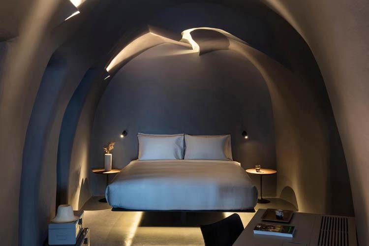 Deluxe Suite Sunset View with Outdoor Jetted Pool - Kivotos Santorini - GRECIA