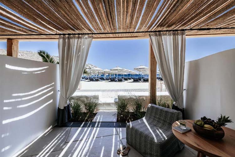 Deluxe Double Room - Beach Front - Mykonos Ammos Hotel - Mykonos