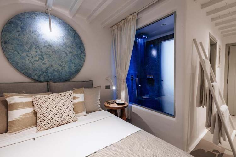 Deluxe Double Room with Hot Tub - Mykonos Ammos Hotel - Mykonos