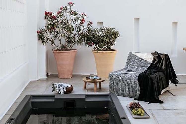 Deluxe Double Room with Hot Tub - Mykonos Ammos Hotel - Mykonos